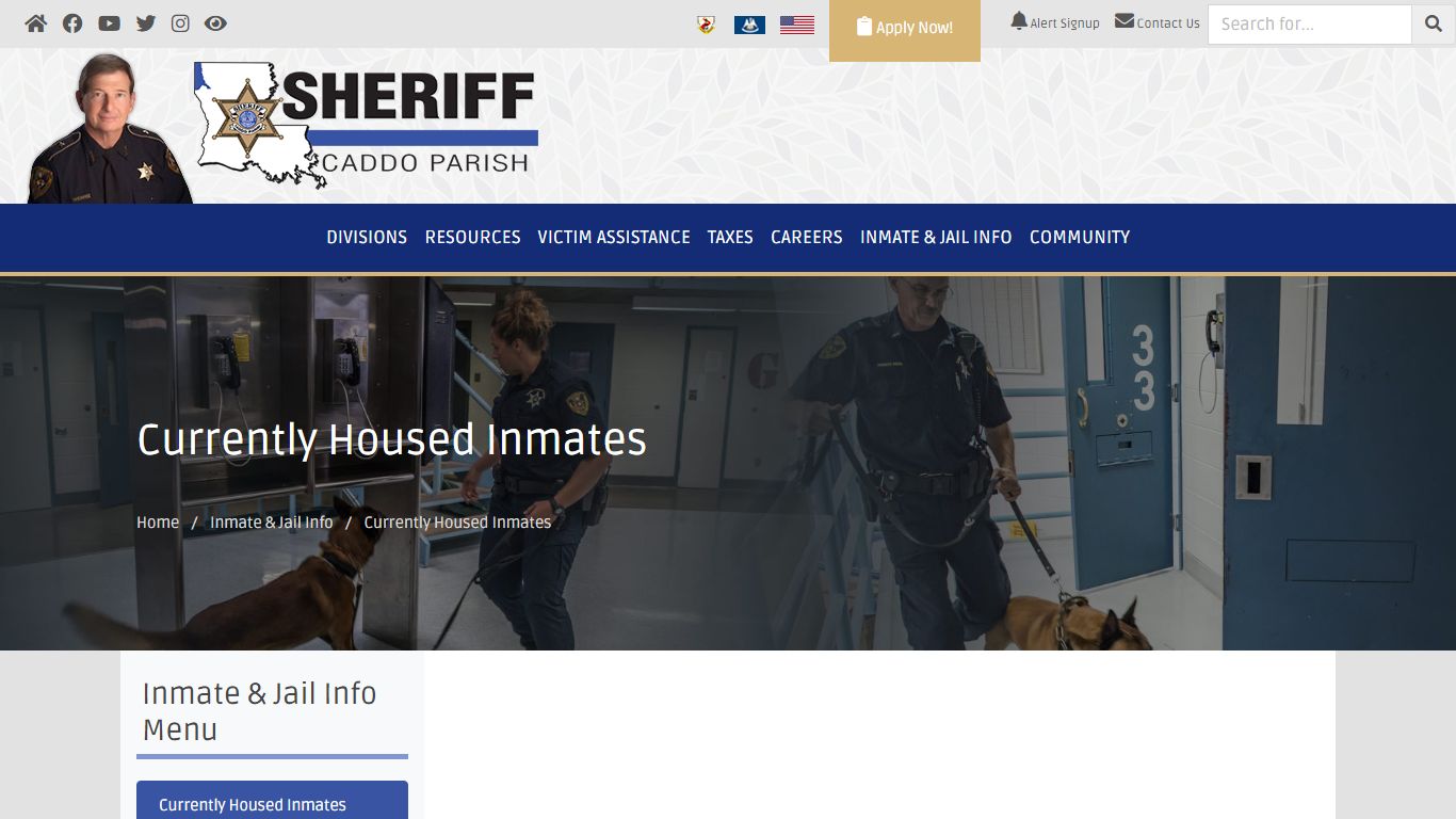 Currently Housed Inmates - caddo sheriff