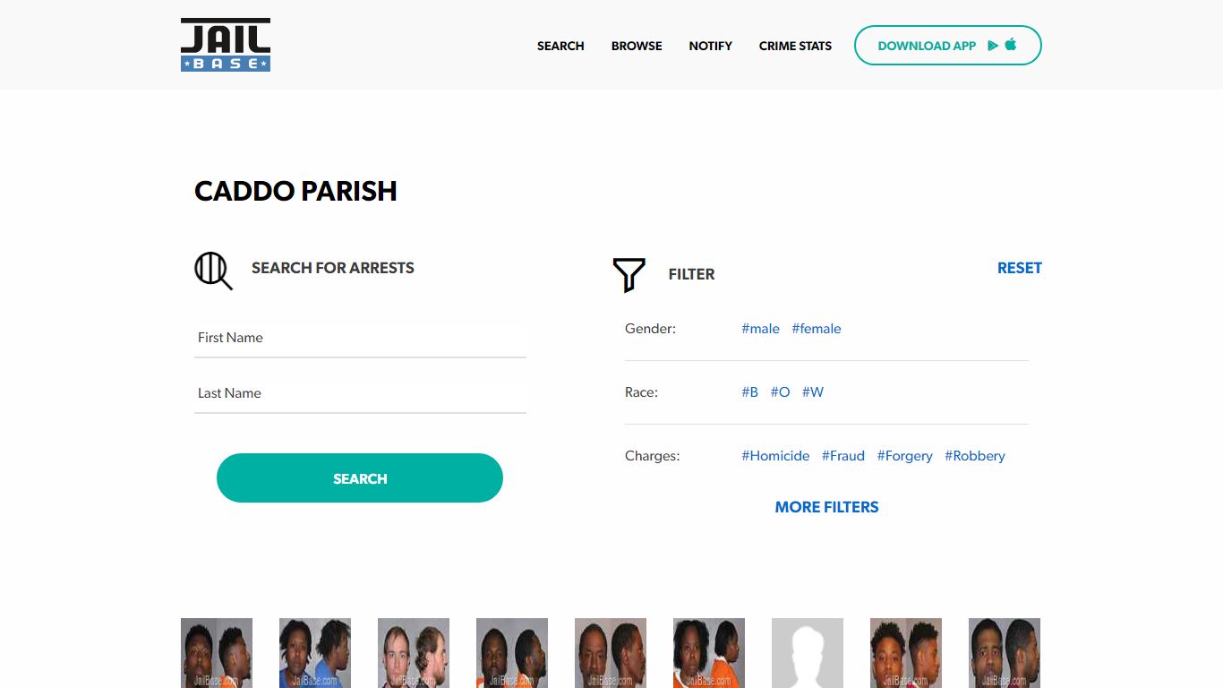 Caddo Parish Jail Inmate Search and Mugshots | JailBase